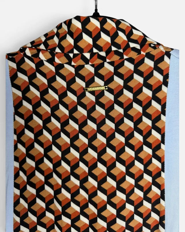 Camisa mc combinada v damiani