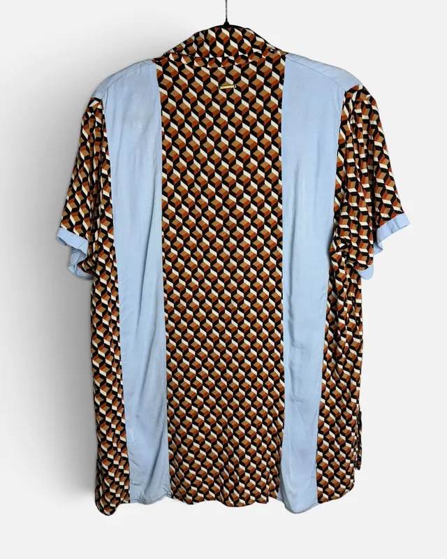 Camisa mc combinada v damiani