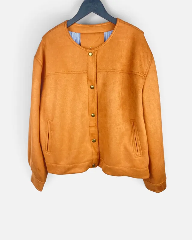 Campera simil gamuza sin marca