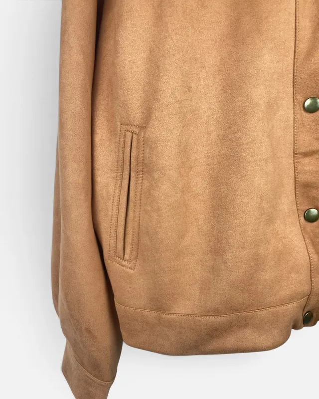 Campera simil gamuza sin marca