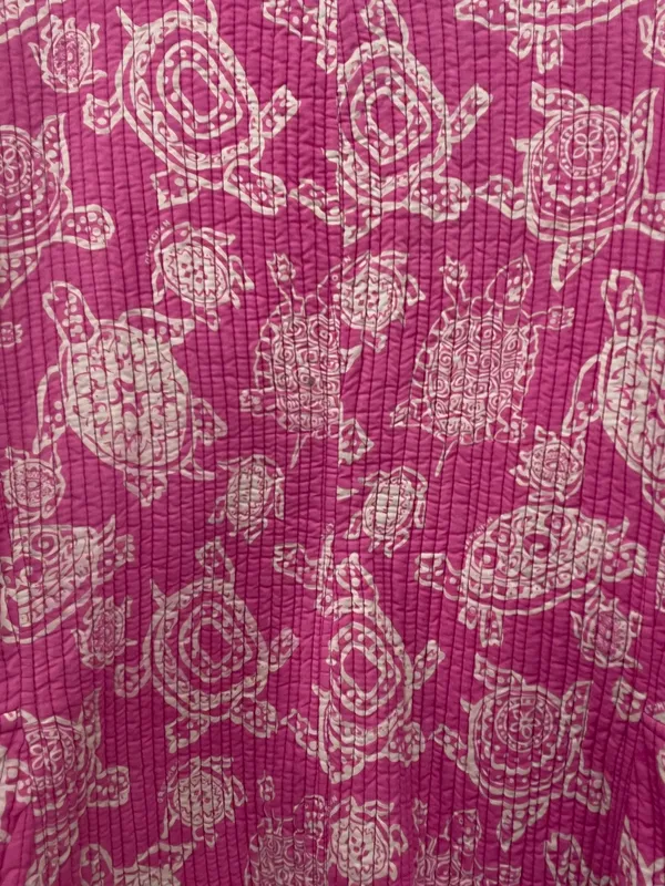 Chaqueta capitoneada estampada ethnic