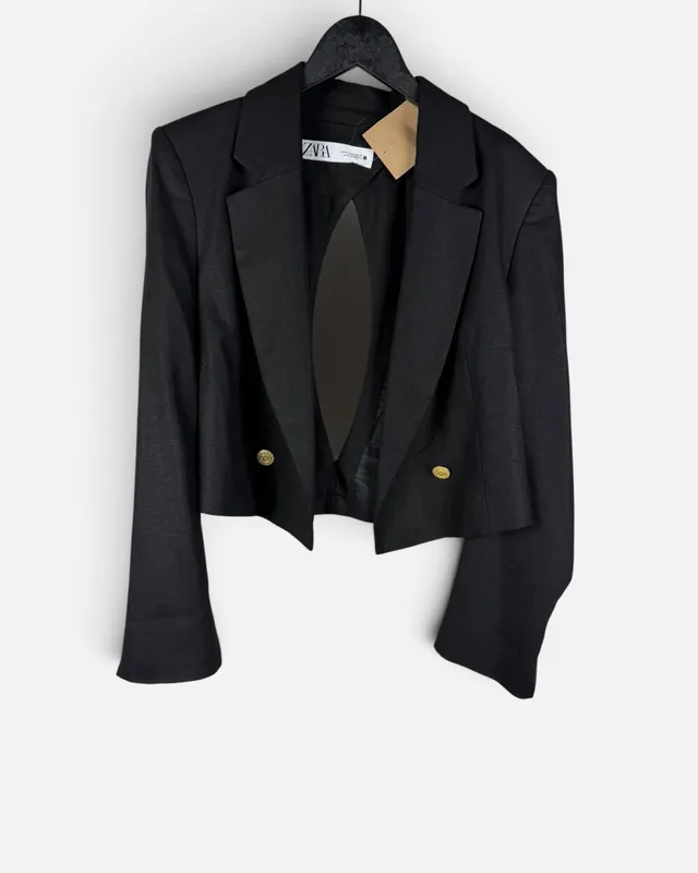 Blazer negro zara