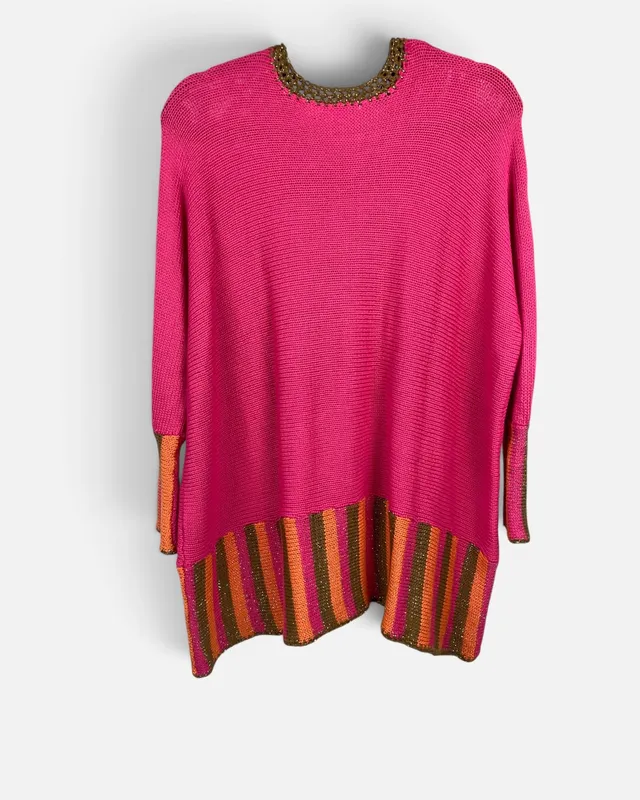 Buzo fucsia diversa