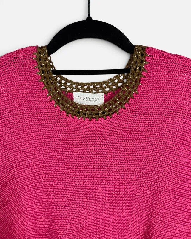 Buzo fucsia diversa