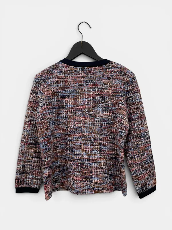 Chaqueta crop tejida vero moda