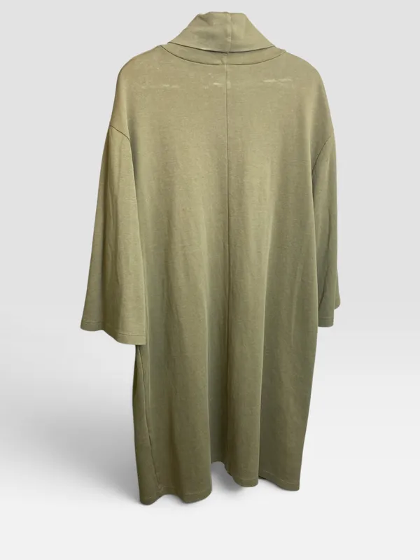 Polera verde seco zara