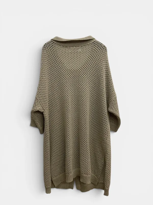 Vestido tejido calado shill bidder