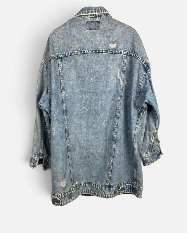 Campera jean celeste indian