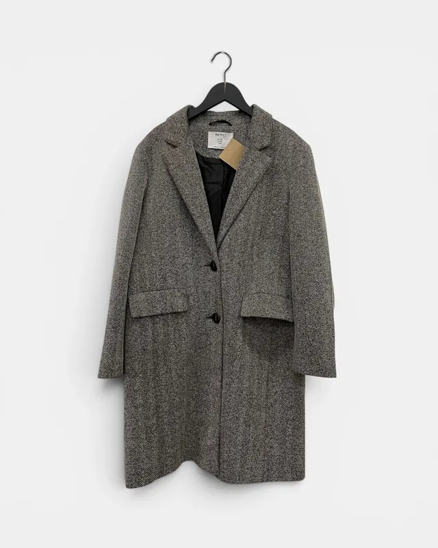 Blazer largo espigado petite