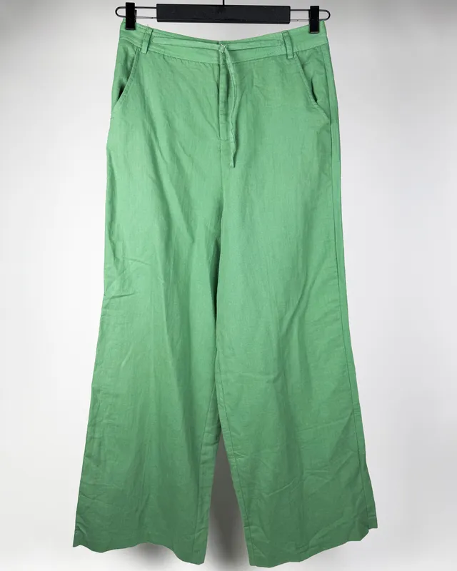 Pantalon verde c/laso zara