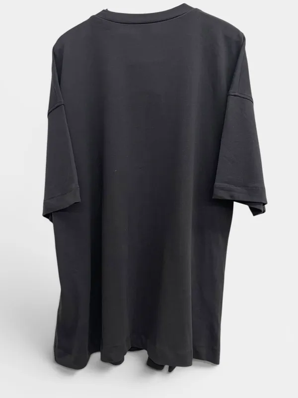 Remera manga corta con broche h&m