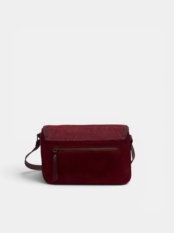 Cartera bandolera cuero isidora