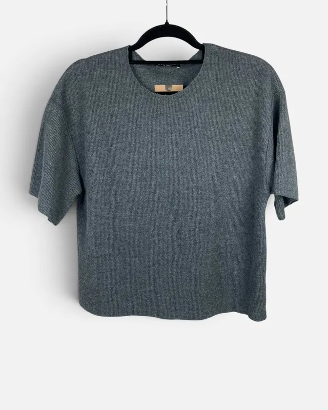 Remera gris zara