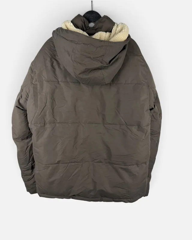 Campera marron c/capucha jack&jones