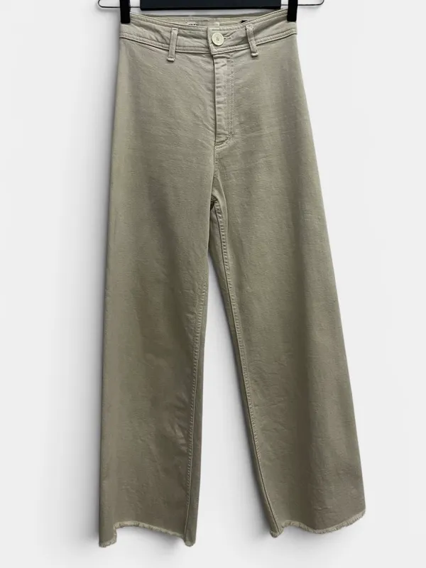 Jean marine gabardina zara