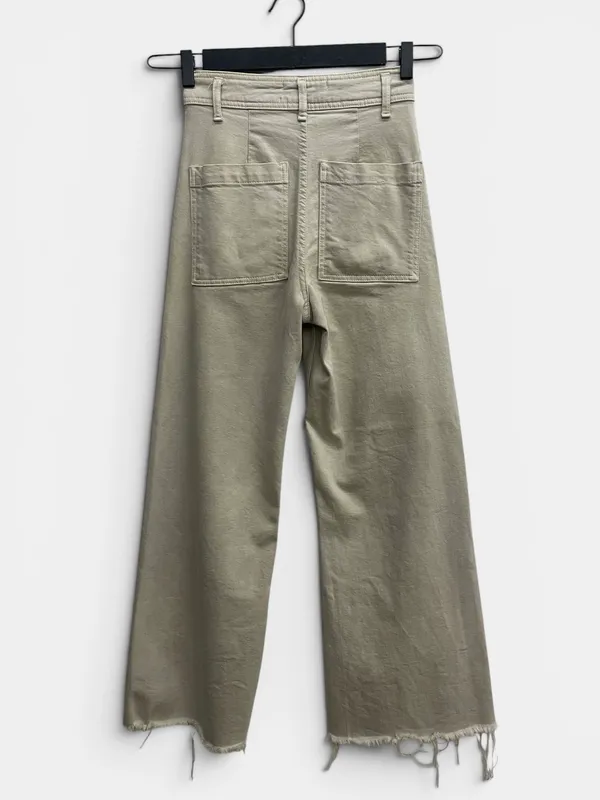 Jean marine gabardina zara