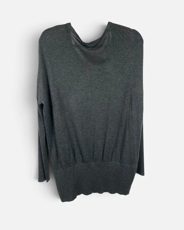 Buzo gris fino ann tylor