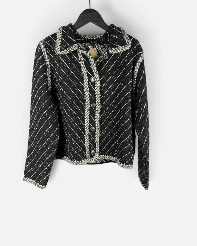 Chaqueta tejida zara