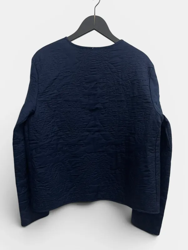 Chaqueta capitoneada azul