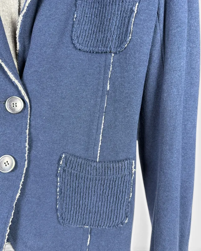 Saco azul made in italy