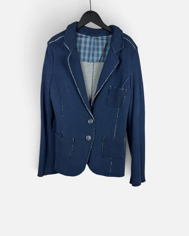 Saco azul made in italy