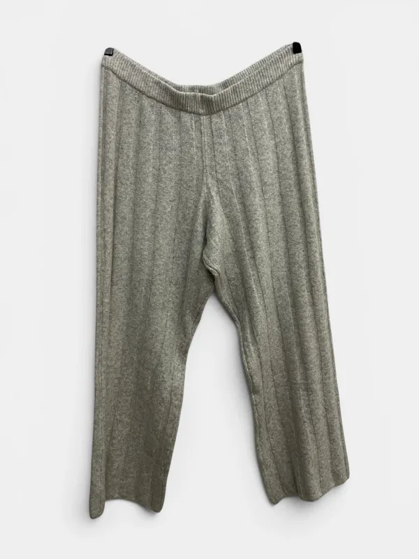 Pantalon tejido lanilla h&m