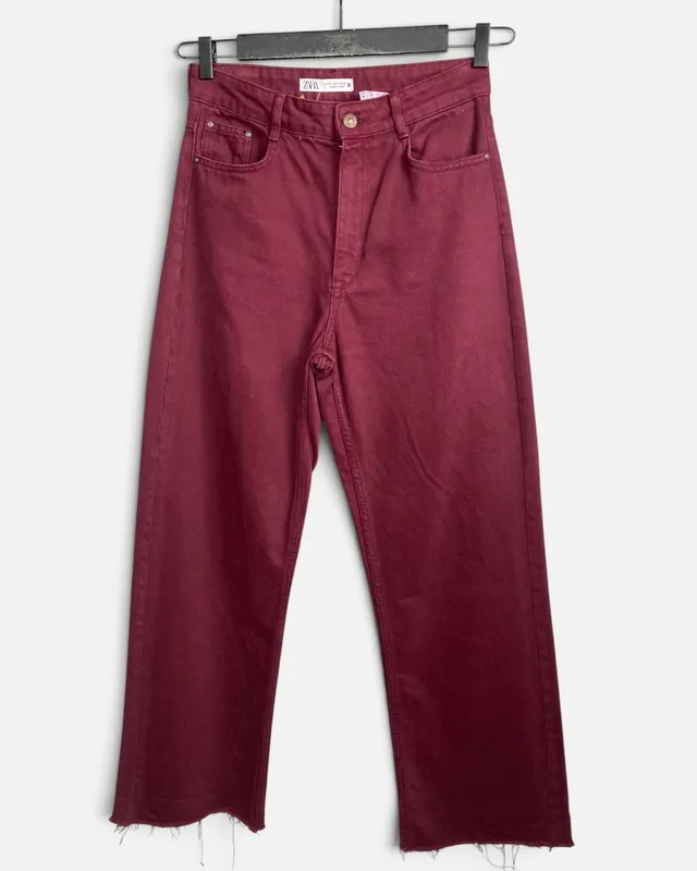 Jean bordo zara