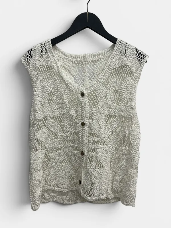Chaleco broderie v