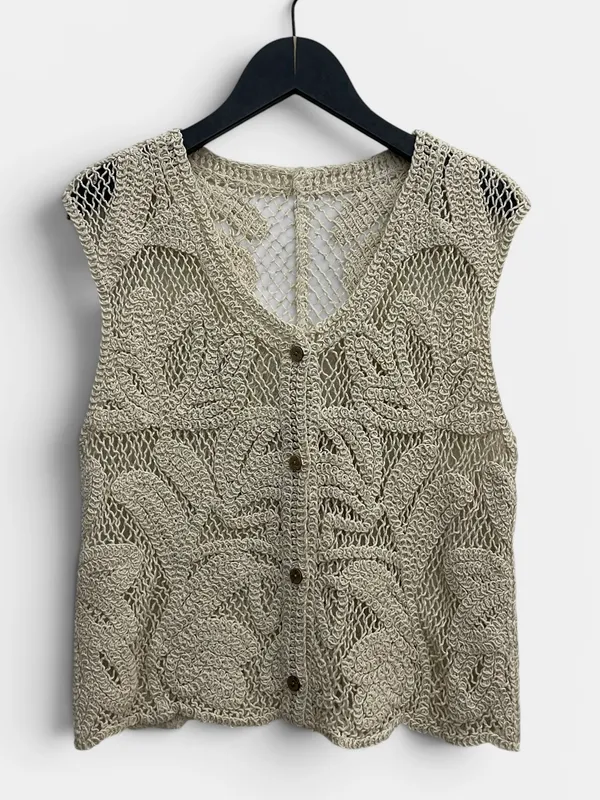 Chaleco broderie