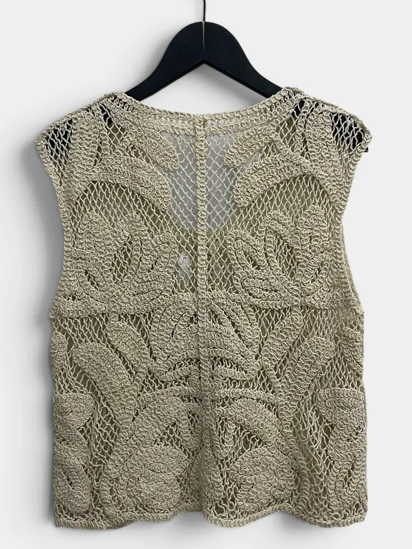 Chaleco broderie