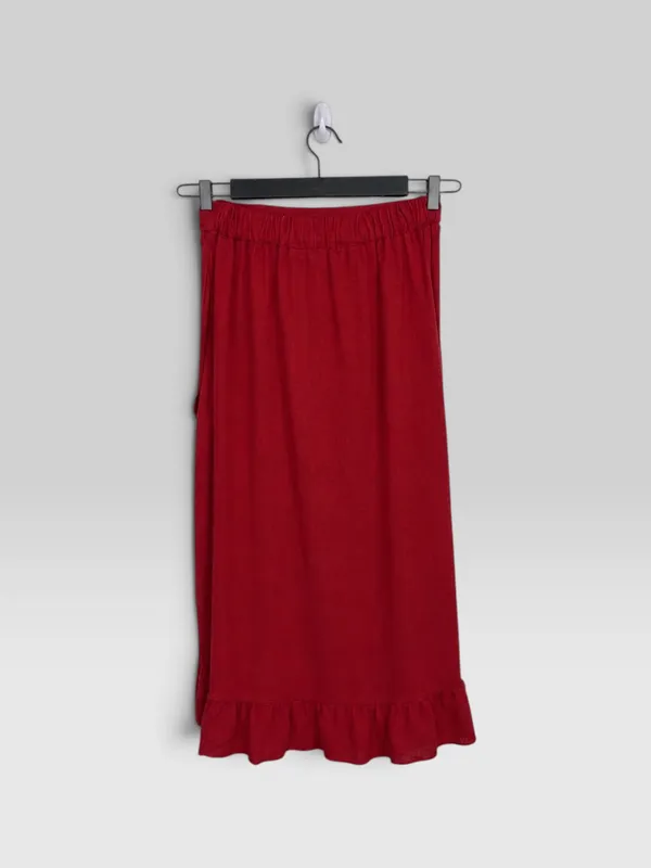Pollera lino volado symphorine