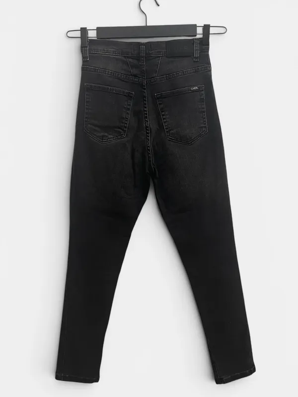 Jean skinny tiro alto cher jean