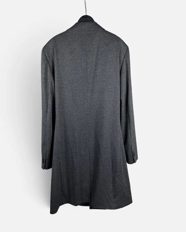 Tapado gris jaspeado zara