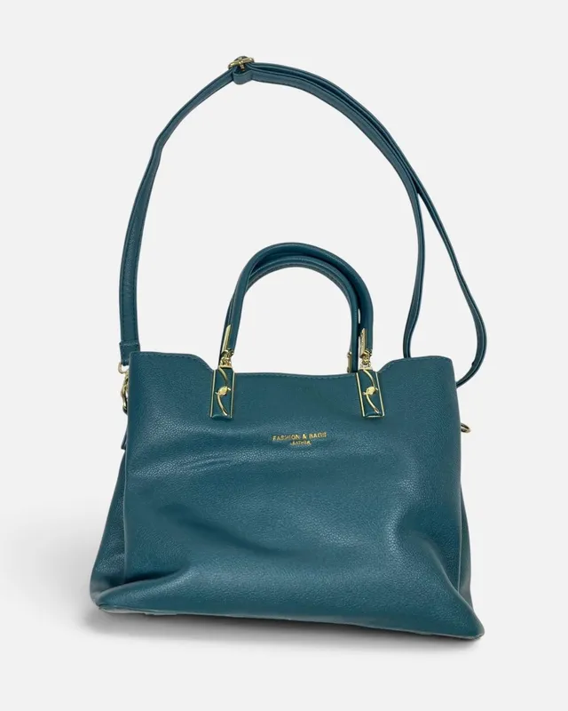 Cartera verde fashion bags