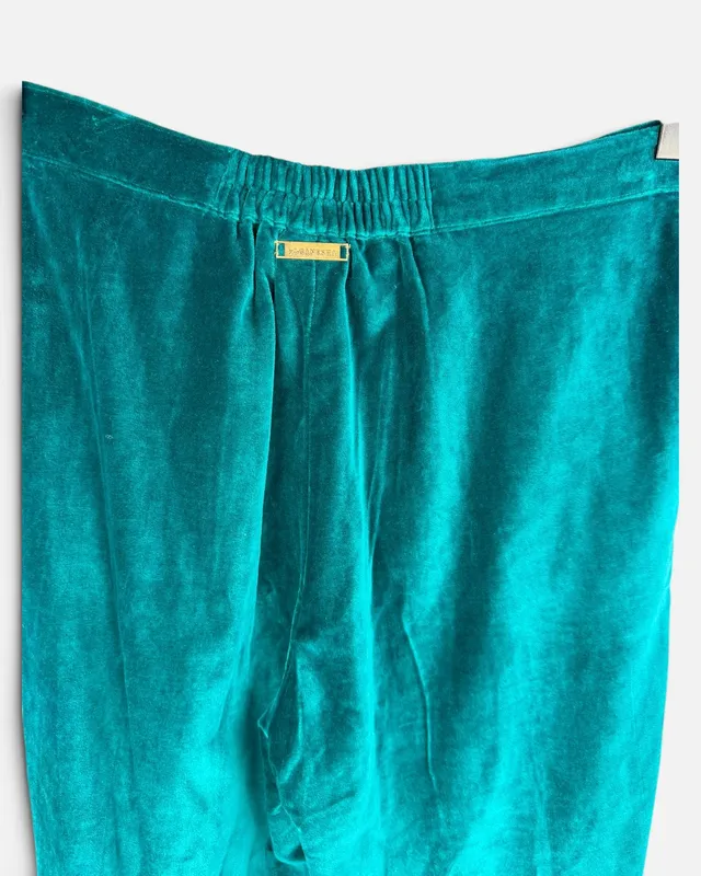 Pantalon terciopelo verde be ganesha
