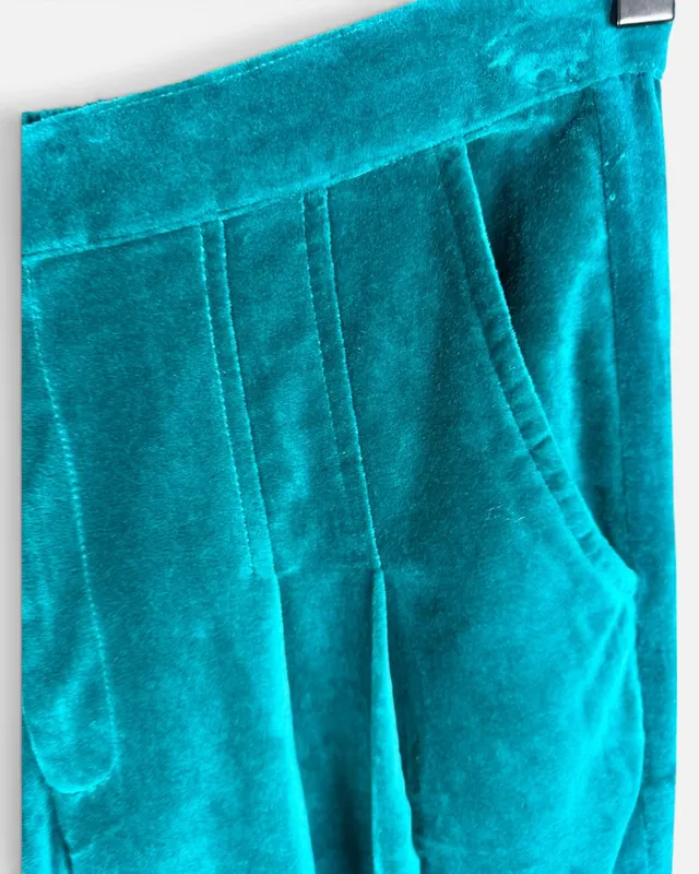 Pantalon terciopelo verde be ganesha