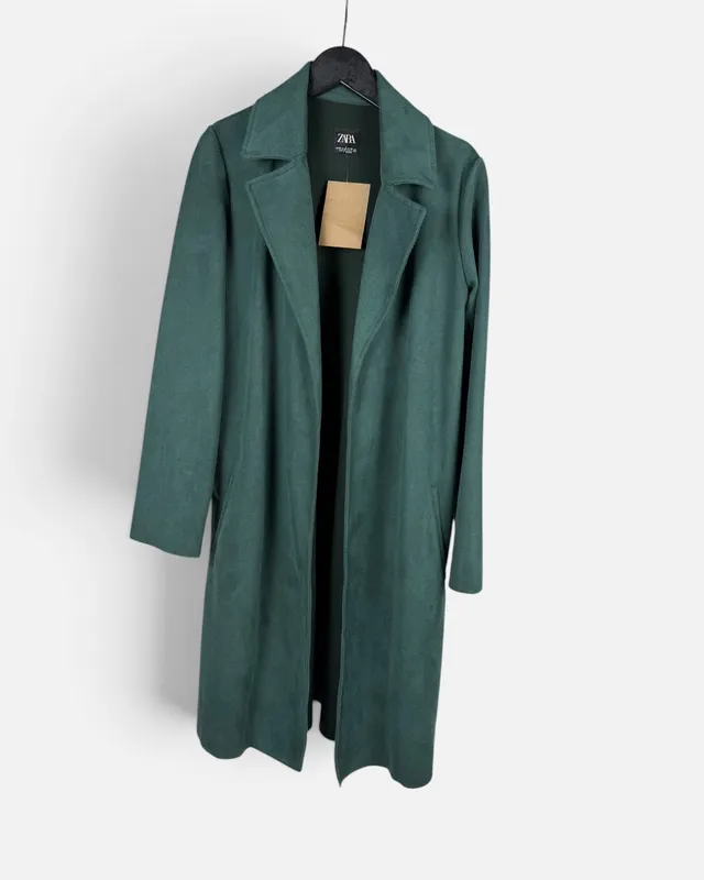 Tapado verde zara