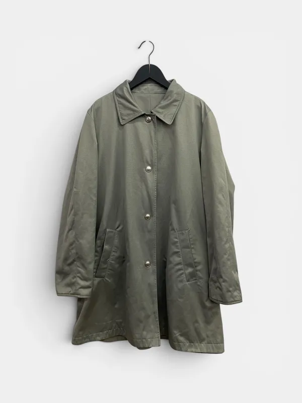 Gabardina reversible corta