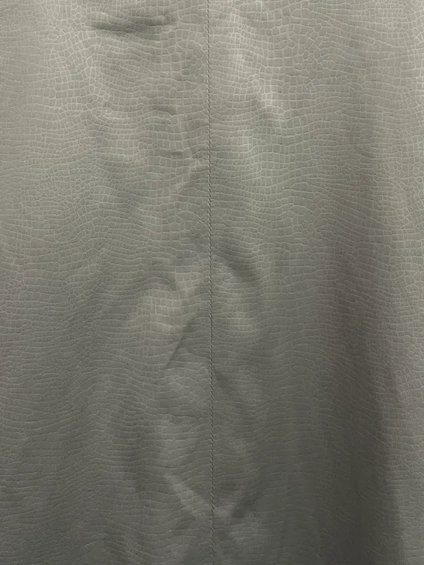 Gabardina reversible corta