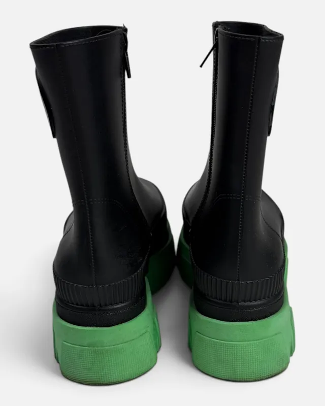 Botas negras crash