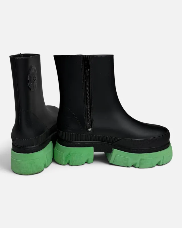 Botas negras crash