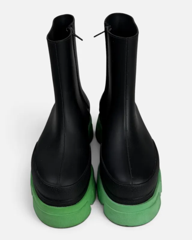 Botas negras crash