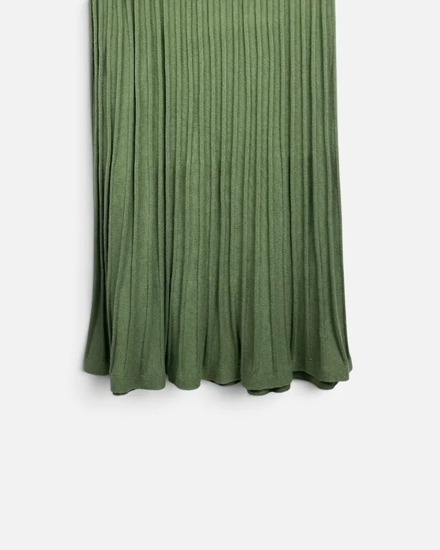 Pollera verde tejida daniel cassin