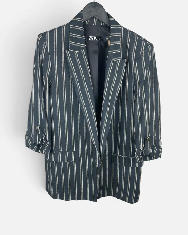 Blazer rayado zara