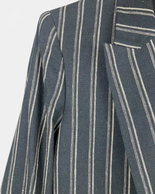 Blazer rayado zara
