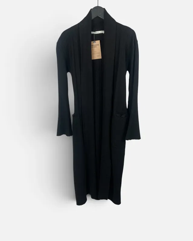 Saco negro largo cher