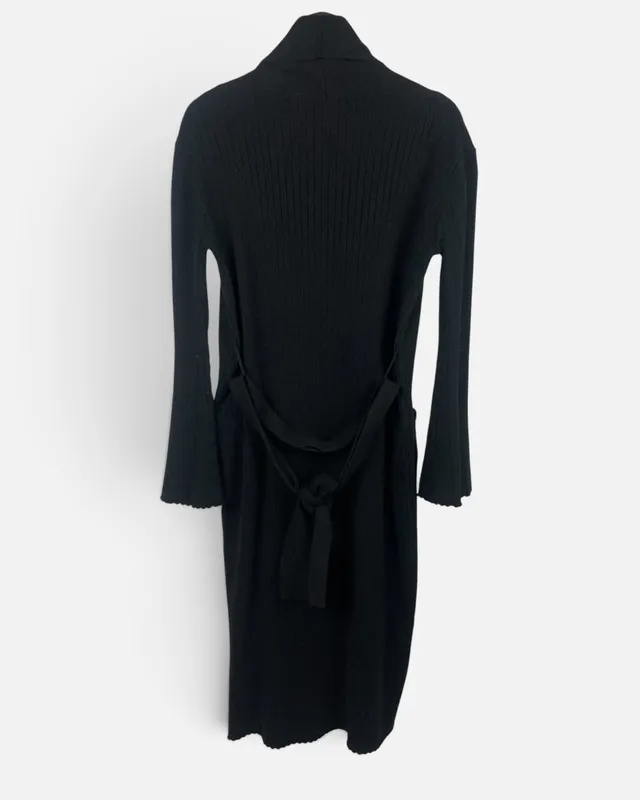 Saco negro largo cher
