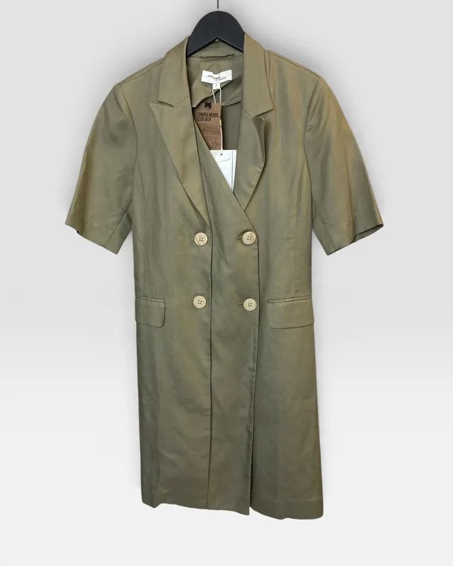 Vetido verde vero moda
