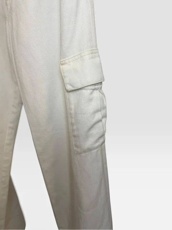Pantalon natural cargo zara