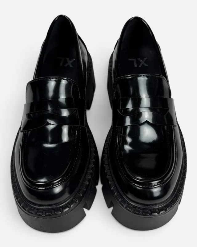 Mocasines negros xl